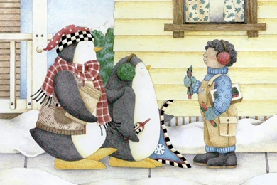 Debbie Mumm Christmas Story Book : Home For The Holiday 1280x1024 ...