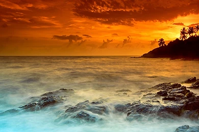 XMWallpapers.com    Wallpapers Other Landscape Tropical Sunset