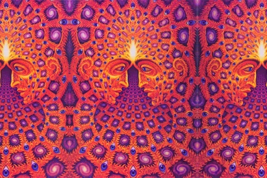 Eyes Surreal Shapes Psychedelic Alex Grey