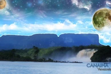 Desk Top Widescreen Wallpaper, Canaima Venezuela