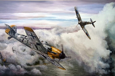 Messerschmitt, Messerschmitt Bf 109, World War II, Germany ...