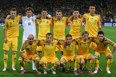 Wallpaper: National Team, Ukraine, Football, Footballers, Team ...