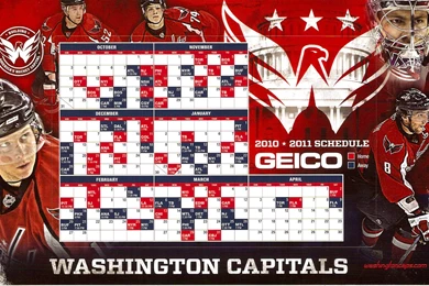 2010 11 Caps Schedule Magnet   Capitals Outsider   Capitals Outsider