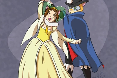 The Cat Returns, Baron And Haru By AwelRaven On DeviantArt