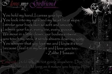 I LOVE MY GIRLFRIEND Graphics And Comments