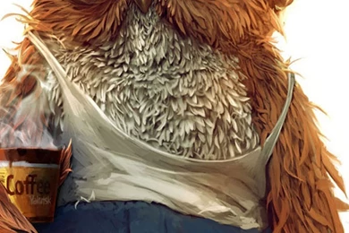 Owl Gentleman Samsung Galaxy S5 Wallpapers