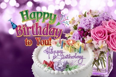 Happy Birthday To You And Cake Hd Wallpapers   Free Hd Wallpapers