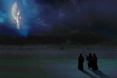 Christmas Angels Powerpoint Backgrounds   WeSharePics