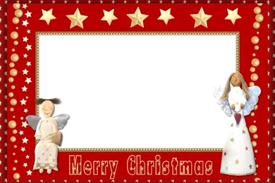 Merry Christmas Picture Frame