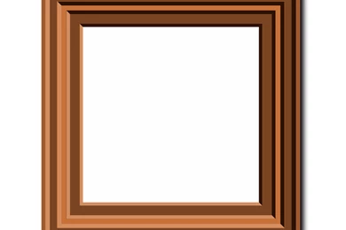 A Photo Frame Backgrounds   Border & Frames, Brown   PPT Backgrounds