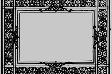 Old Antique Frame PPT Backgrounds Is A Black And Grey Colors ...