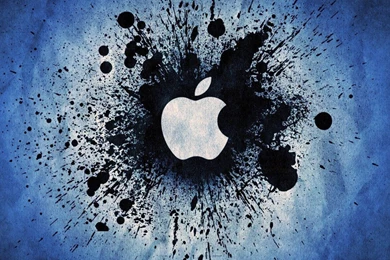 Graffiti Apple Logo 02 Wallpapers HD, HD Desktop Wallpapers