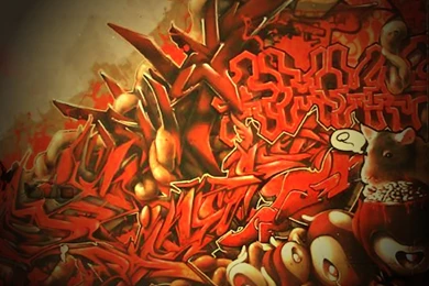 Funky Frisky Graffiti Wallpapers
