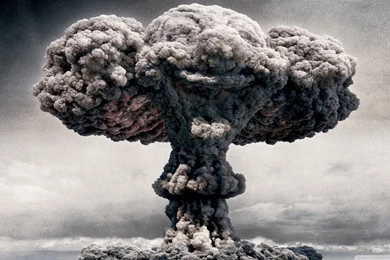 Atomic Mushroom Cloud HD Desktop Wallpapers : Widescreen : High ...