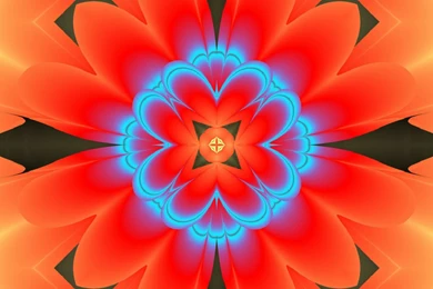 Wallpapers Psychedelic Mandala Art 1024x768