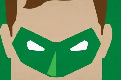 Green Lantern Minimalistic Superheroes Backgrounds Blo0p Wallpapers ...