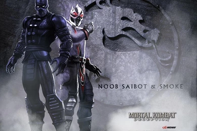 Noob Saibot & Smoke   Mortal Kombat Wallpapers (9467550)   Fanpop