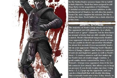 Mortal Kombat Noob Saibot Guide   Mortal Kombat Wallpapers