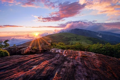 Rocky Mountain Sunset Wallpapers   Wallpaper.