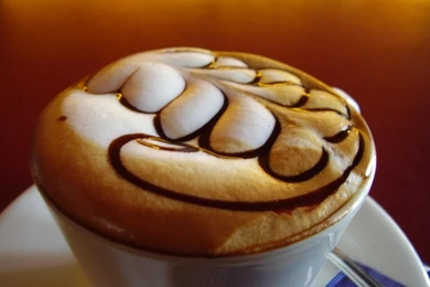 Cappuccino With Chocolate In 800x600 Resolution HD Desktop ...