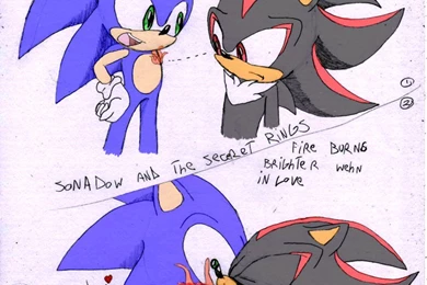 Sonadow And The Secret Rings :color: By Kurithewolfe On DeviantArt