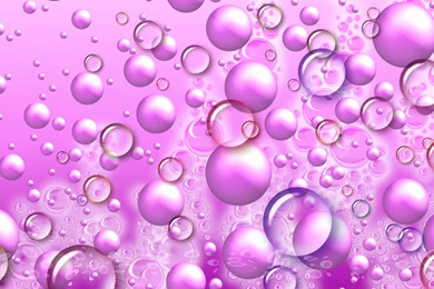 Pink Bubbles Wallpapers 11397 1680x1050   UMad.com