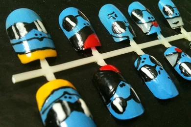 Squirtle Squad Nail Art By Asha Ketchum On DeviantArt