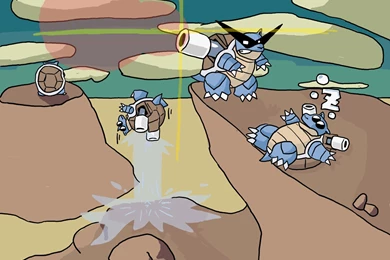 Squirtle Squad TTGL Style By LemonBreadMachine On DeviantArt