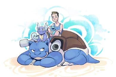 Justin And His Squirtle Squad By Mmishee On DeviantArt