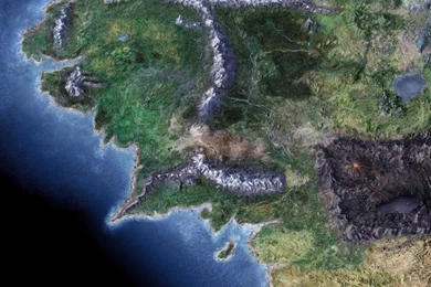 Middle Earth Map Wallpapers From BFME2