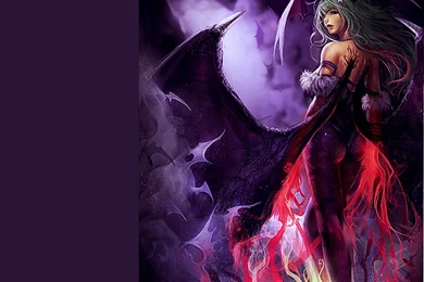 Wallpapers Night Warriors: Darkstalkers Revenge Anime Image ...