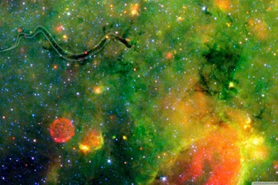 Snake On The Galactic Plane HD Desktop Wallpapers : High Definition ...