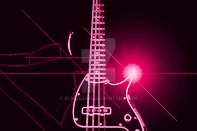 Rock Guitar Sexy Pink Light By BCWdesign On DeviantArt