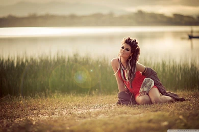 Wild Girl HD Desktop Wallpapers : High Definition : Fullscreen : Mobile