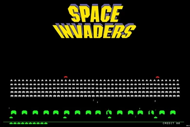Space Invaders Simple Black Wallpapers By Crvnjava67 On DeviantArt