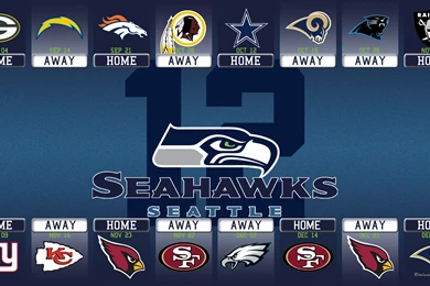 Seattle Seahawks Calandar Saison 2014 By BeAware8 On DeviantArt