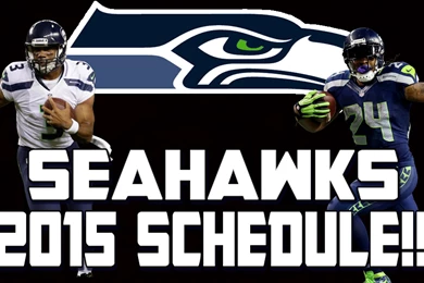 Seahawks 2015 Schedule!! (HYPED!!) YouTube