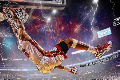 Lebron James 2014 Dunk Wallpapers
