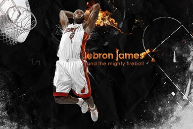 Lebron James Slam Dunk Wallpapers