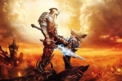 Kingdom Of Amalur Reckoning Warrior With Sward And Axe HD ...