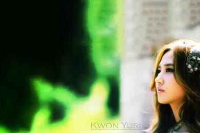 Kwon Yuri Wallpapers 1360x768 : Desktop And Mobile Wallpapers : Wallippo