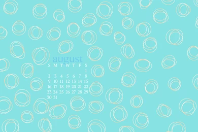 August 2015 iPhone + Desktop Wallpapers