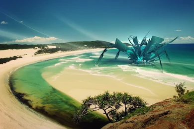 Download The Odd Ocean Structure Wallpaper, Odd Ocean Structure ...