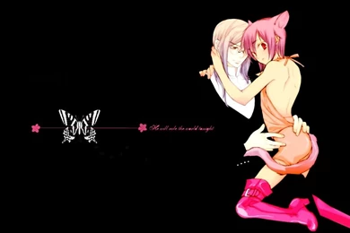 Boots,nekomimi Boots Nekomimi Loveless Pink Hair Cat Ears Anime ...