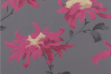 Graham & Brown Julien MacDonald Fabulous Floral Glitter Wallpapers