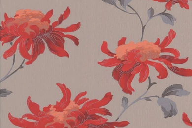 Graham & Brown Julien MacDonald Fabulous Floral Glitter Wallpapers