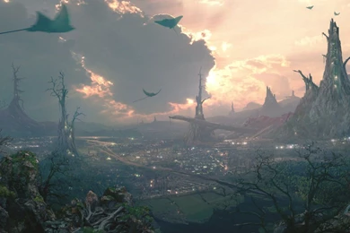 3D Landscape: Fantasy Art Scenery, Desktop Wallpapers Nr. 47785