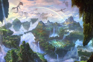 Fantasy Landscape Art Artwork Nature Scenery Wallpapers