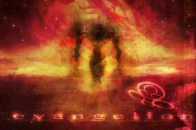 Wallpaper: Evangelion, Anime, Behemoth, Animation Scene, Fire ...