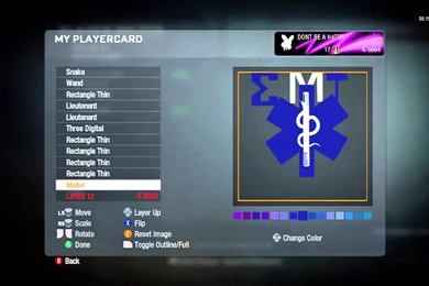 Cod Black Ops:how To Make Star Of Life Emblem   YouTube